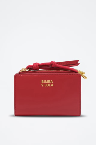 Leren Portefeuille - Rood