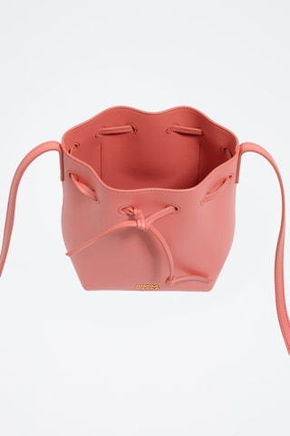 Leren Buideltas - Roze