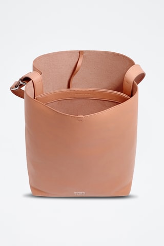 Leren Shopper - Roze