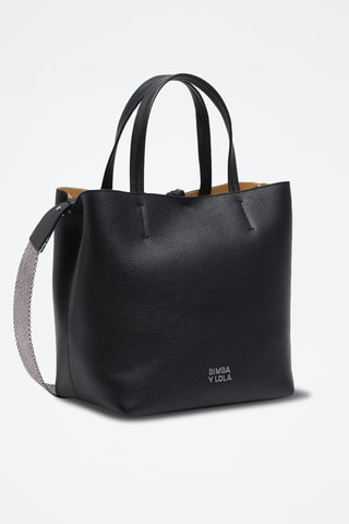 Leren Trendy Handtas - Zwart