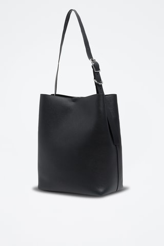 Leren Trendy Handtas - Zwart
