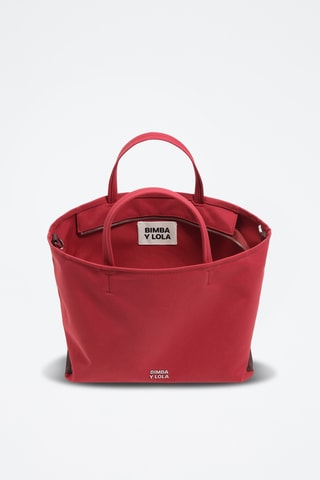 Leren Handtas - Rood