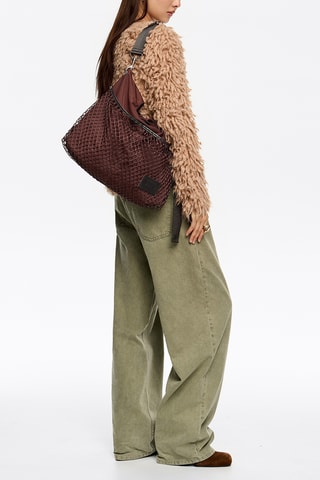 Trendy Handtas - Bruin
