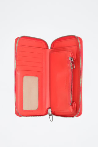 Portefeuille - Rood en Roze