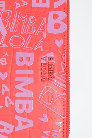 Portefeuille - Rood en Roze