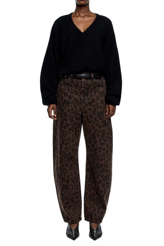 Jeans Barrel - Bruin