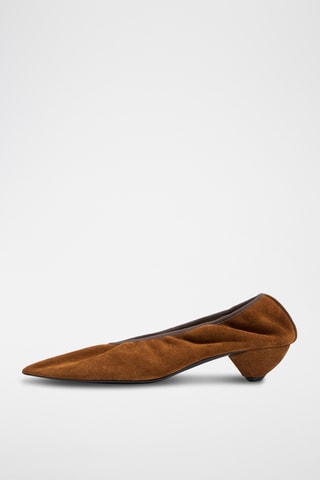 Splitleren Pumps - Camel