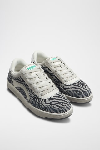 Leren Sneakers - Grijs
