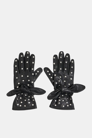 Schapenleren Handschoenen - Zwart