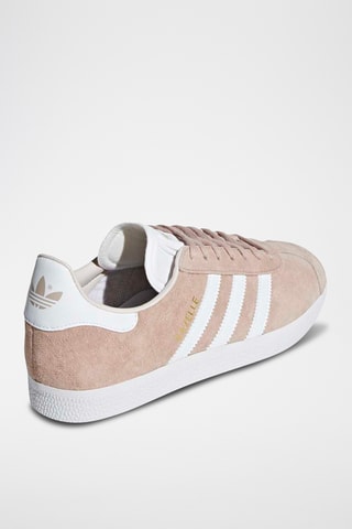 Baskets en nubuck Gazelle - Rose