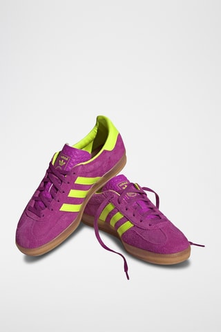 Baskets en nubuck Gazelle- Fuchsia