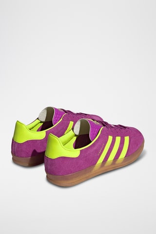 Baskets en nubuck Gazelle- Fuchsia