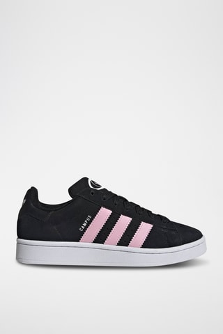 Baskets en cuir Campus - Noir