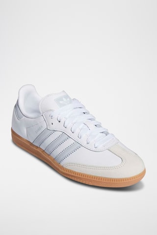Baskets en cuir Samba - Blanc