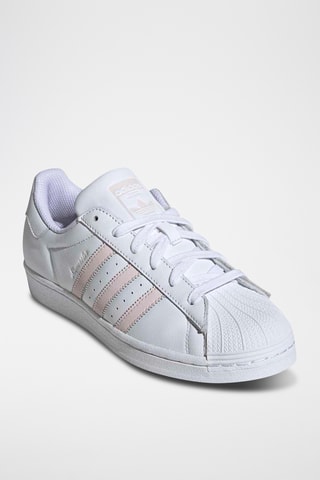 Baskets en cuir Superstar - Blanc