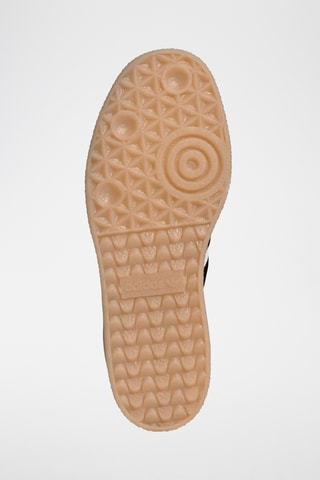 Baskets plateformes en cuir Samba - Blanc