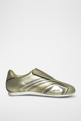 Chaussures de taekwondo en cuir F50 - Doré