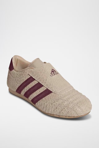 Slip-on de taekwondo en nubuck 2000S - Marron clair