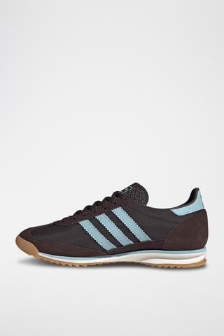 Chaussures de running en nubuck SL72 - Marron foncé