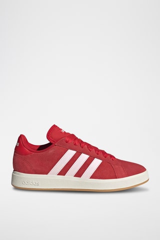 Baskets en nubuck Grand court Base 00S - Rouge