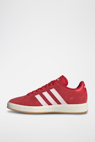 Baskets en nubuck Grand court Base 00S - Rouge