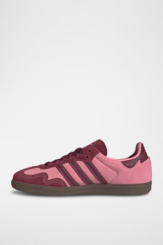 Baskets en nubuck Samba - Rose
