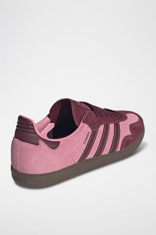 Baskets en nubuck Samba - Rose