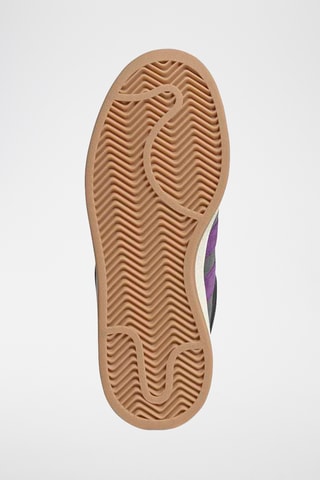 Baskets en cuir Campus - Gris foncé