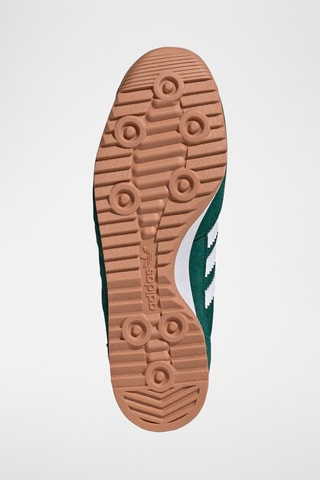 Chaussures de running en cuir Sl72 - Vert foncé