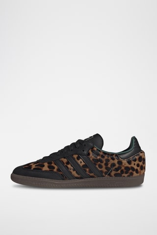 Baskets en cuir Samba - Noir