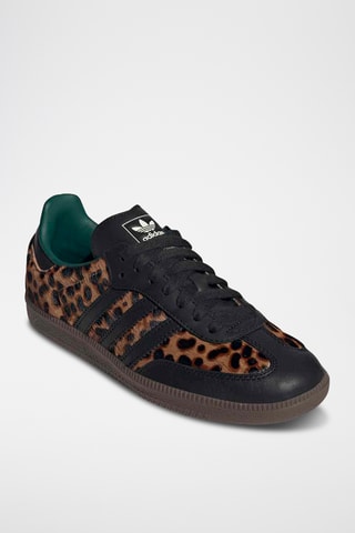 Baskets en cuir Samba - Noir