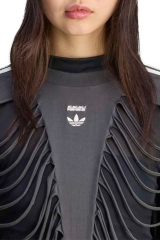 T-shirt oversize Statement HZA - Gris foncé
