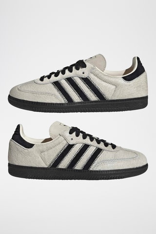 Baskets en cuir Samba - Blanc