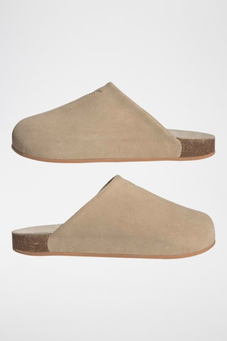 Sabots en nubuck Adilette - Beige
