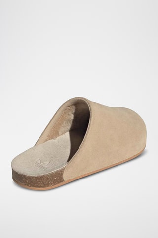 Sabots en nubuck Adilette - Beige