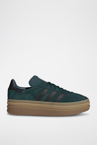 Baskets en nubuck Gazelle - Vert émeraude