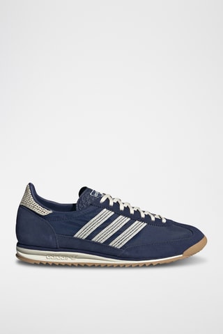 Baskets en nubuck SL72 - Bleu marine