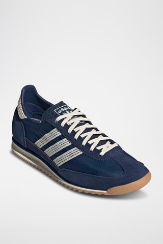 Baskets en nubuck SL72 - Bleu marine
