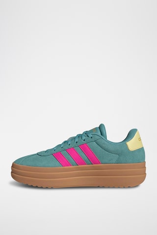 Baskets en nubuck T-toe - Turquoise