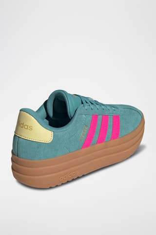 Baskets en nubuck T-toe - Turquoise