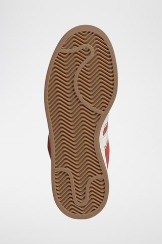 Baskets en nubuck Campus - Rouge