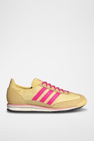 Baskets en nubuck SL72 - Jaune