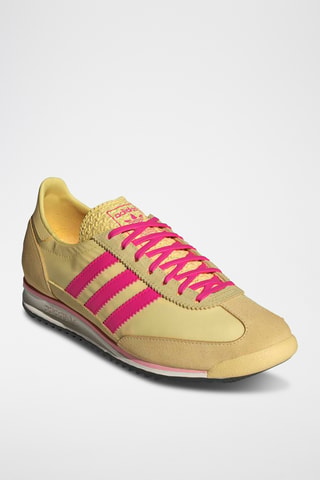 Baskets en nubuck SL72 - Jaune