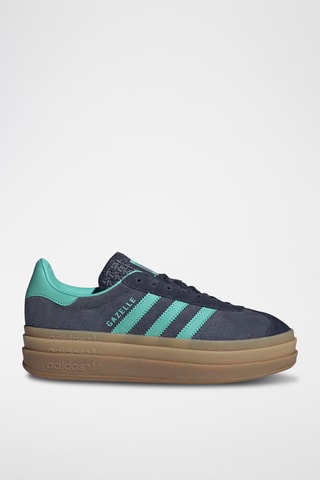 Baskets en nubuck Gazelle - Bleu marine