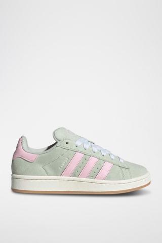 Baskets en nubuck Campus - Vert d’eau