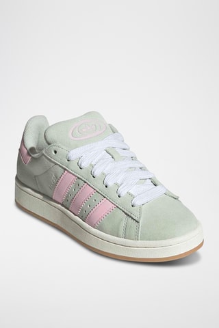 Baskets en nubuck Campus - Vert d’eau