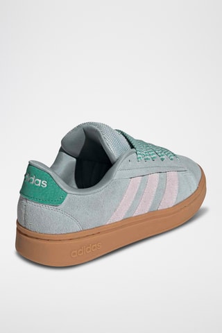 Baskets en cuir Grand Court - Vert