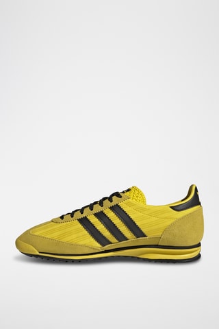 Baskets en cuir SL72 - Jaune