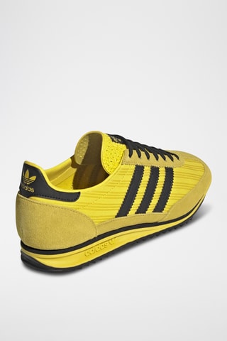 Baskets en cuir SL72 - Jaune