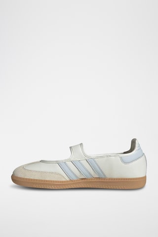 Babies en cuir Samba - Blanc